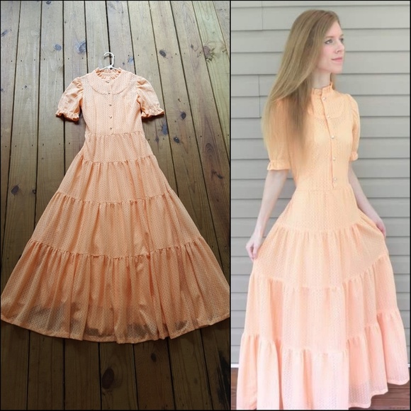 70s prairie dress
